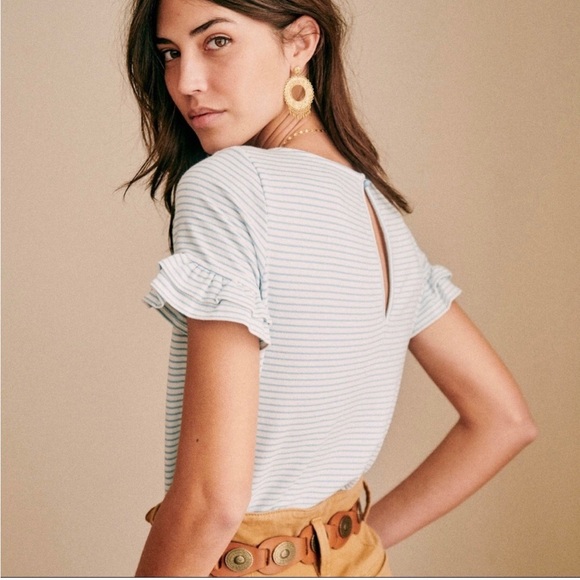 Sezane Lisa knit top, size L - Picture 2 of 10